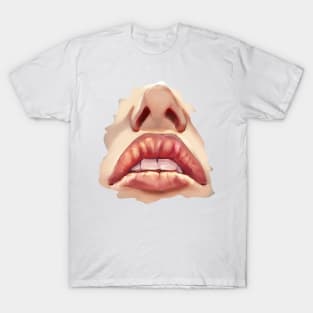 DRAWIN LIPS TUTORIAL 1 T-Shirt